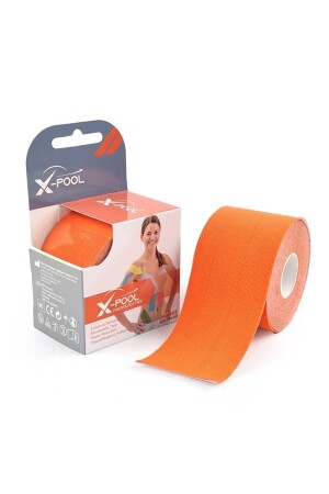 Kinesio-Tape-Band, orangefarbenes Kinesio-Sportler-Tape - 1