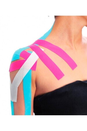 Kinesio-Tape-Band, rosa Farbe, Kinesio-Sportler-Tape - 3