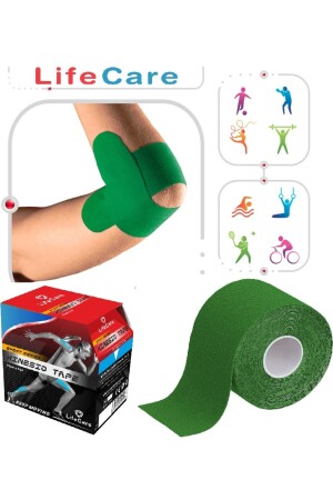 Kinesiotape Grün 5 cm - 1