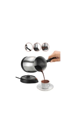 King elektrische Kaffeekanne Kaffeemaschine mit Kaffeesatz TYC00077133707 - 3