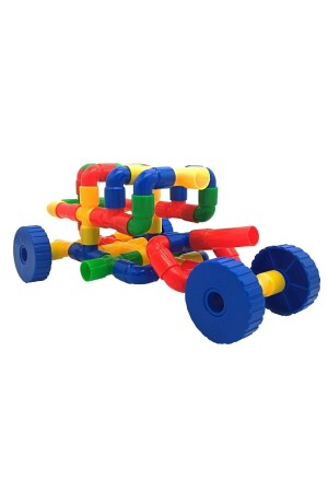 King Kids Rollrohr Lego 72 Teile mit Tasche PRA-3664272-3589 - 9