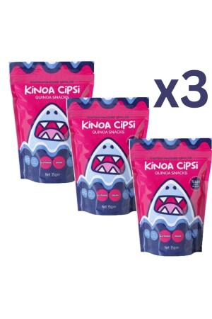 Kinoa Cipsi 3 Adet Glütensiz Ve Vegan Sağlıklı Atıştırmalık 35 G - 3 Adet - Analizli - 1