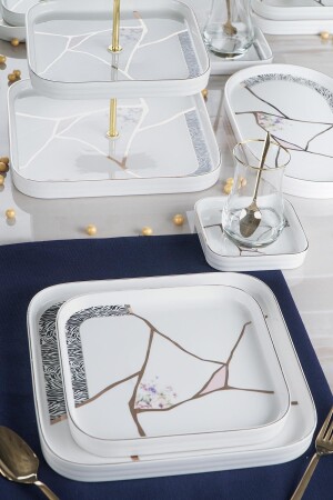 Kintsugi Star 25-teiliges Brunch-Set für 6 Personen 012255 ACRKNTSG - 7