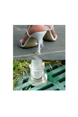 Kır Bahçe Düğünleri Topuklu Ayakkabı Topuk Ucu Koruyucu Şeffaf Aparat Topuk Koruyucu tbn - 2