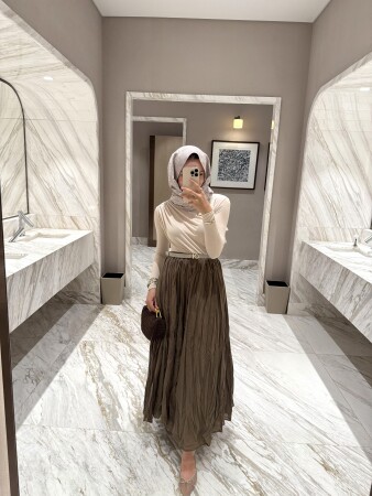 Kıraş Etek - Haki - Duendeca