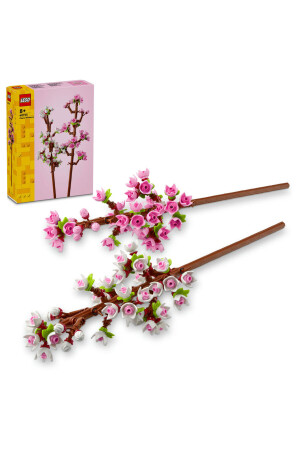 ® Kiraz Çiçekleri İnşa Edilebilen Çiçek Buketi 40725 - 8 Yaş+ İçin Yapım Seti (430 Parça) - 1
