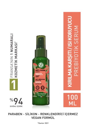 Kırılma Karşıtı-Isı Koruyucu (Reparation) Prebiyotik Serum - Vegan-100 ml - Yves Rocher