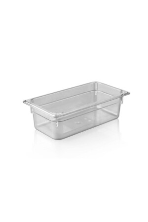 Unzerbrechlicher transparenter Gastronomiebehälter 1/3-100 46013100 - Plastport