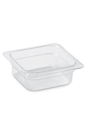 Unzerbrechlicher transparenter Gastronomiebehälter 1/6-65 46016065 - Plastport