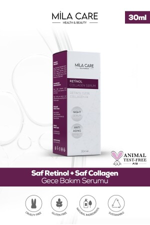 Kırışıklık Ve Anti-aging Retinol Collagen Serum 30ml MCRCS1 - 1