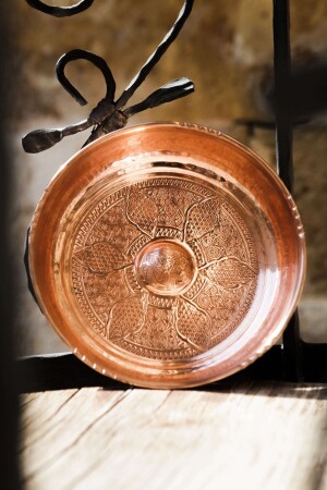 MNZ-Red Copper Bath Stone TYC00784265500 - ANTEPSEPETİ