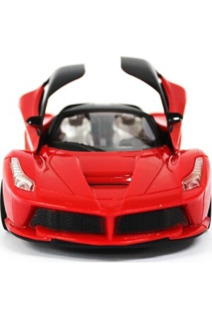 Kırmızı Ferrari Usb Şarjlı Uzaktan Kumandalı 1:16 Kapıları Açılan Araba SHRNRZGRIKRMZIKMDLI2354 - 3
