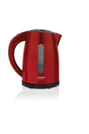 Kırmızı Fluent Elektrikli Su Isıtıcı Kettle - 2