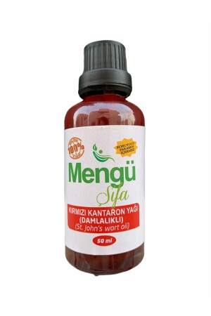 Kırmızı Kantaron (KANTORON) Yağı 50ml.(DAMLALIKLI) Yeni Mahsül... - 1