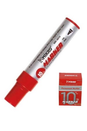 Kırmızı Markör Kalem 10 Mm 6010 - 1