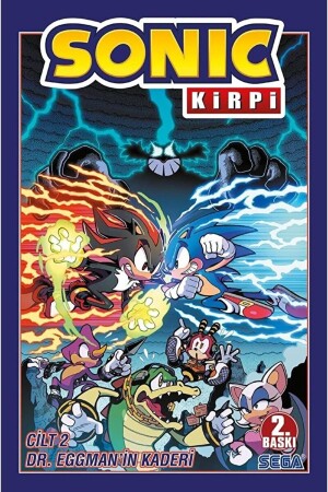 Kirpi Sonic Cilt 2 - Dr. Eggman’in Kaderi - Ian Flynn - - 9786257996051 - 2