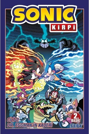 Kirpi Sonic Cilt 2 - Dr. Eggman’in Kaderi / Ian Flynn / / 9786257996051 - 1
