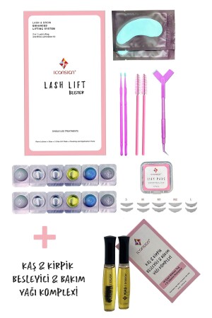 Kirpik Lifting- Kirpik Perması- Lash Lift Eko Paket Ve Kaş Kirpik Bakım Yağı Komplexi - 2