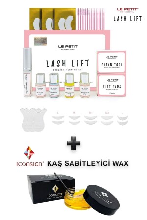 Kirpik Lifting Seti, Lash Lift Full Set, Kaş&kirpik Perma Seti Ve Kaş Şekillendirici Sabitleyici Wax EPLL-109-TK-46711 - 2