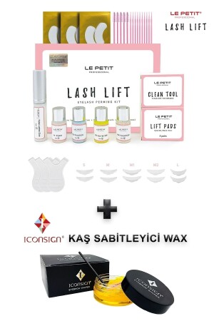 Kirpik Lifting Seti, Lash Lift Full Set, Kaş&kirpik Perma Seti Ve Kaş Şekillendirici Sabitleyici Wax EPLL-109-TK-46711 - 3