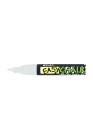 Kırtasiyeavm Marvy Beyaz Sıvı Tebeşir Kalemi Easy Chalk Marker - 1