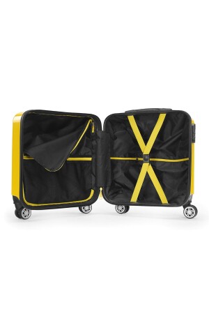 Kişiselleştirilebilir Sarı Çocuk Valizi Bavul 18