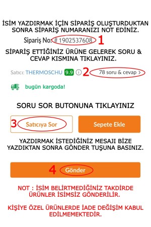 Kişiye Özel Isimli 500 ml Paslanmaz Çelik Bardaklı Termos, Çay Kahve Termos, Seyahat Araç Termos thermoschu43 - 3