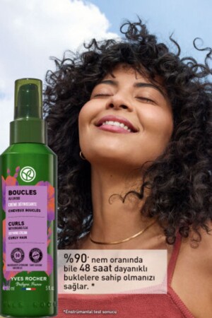 Kıvırcık ve Dalgalı Saçlar İçin (Boucle) Bukle Belirginleştirici Bakım Kremi - Vegan-150 ml - 4
