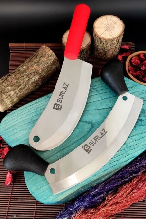 سكين البصل اللحوم المزق من MNZ 2 قطع كيباب مجموعة الدروع المزق GTR-2381 - SürLaz