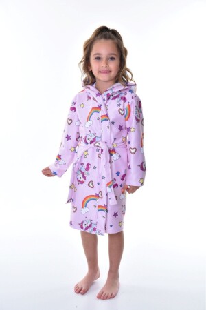 Kız Çocuk Bornoz Unicorn - Rs Ramuni