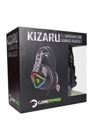 Kizaru 7. 1 schwarzes Surround-RGB-Player-Gaming-Headset - 5