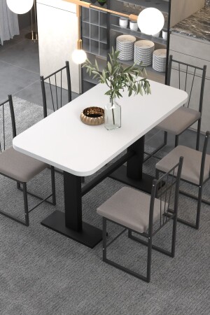 KLAS 70/140 WEISSER ESSTISCH – KÜCHENTISCH – CAFE-TISCH 1690B - Retodesign