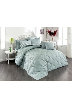 Klassische Ranforce Doppel-Silikondecke – einfarbig/gestreift CLASSIC01 - Zarif Home