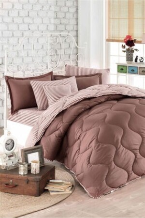 MNZ-Classic Ranforce King Size سليكون كالت -بسيط/مخطط CLASSIC01 - Zarif Home