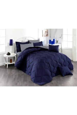 مجموعة نوم واحدة من MNZ-Classic Ranforce - Plain/striped - Zarif Home