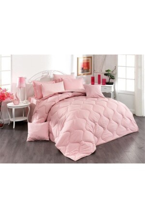 MNZ-Classic Ranfors Single Sleeping Set 4 قطعة مسطحة / مشطرة - Zarif Home