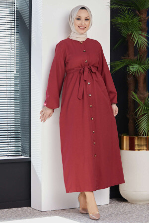 Kleid Weinrot - 3558 - 3