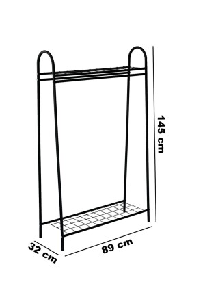 Kleiderbügel, Schuhregal, Kleiderbügel mit Füßen, Esel-Kleiderbügel 5191 - 4