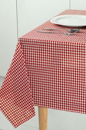 Kleine quadratische Gingham-Tischdecke – Tischdecke – Picknickmatte - 1