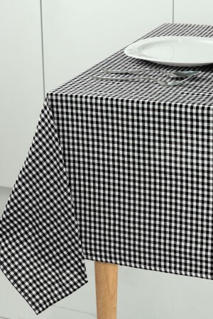 Kleine quadratische Gingham-Tischdecke – Tischdecke – Picknickmatte - 1