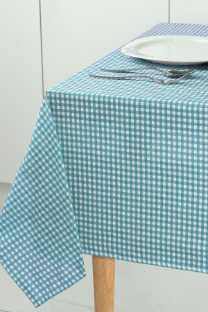 Kleine quadratische Gingham-Tischdecke – Tischdecke – Picknickmatte - 1