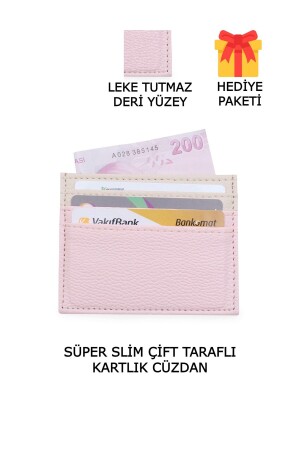 Kleines Sport Slim Pink Damen-Kartenetui und Portemonnaie | - 1