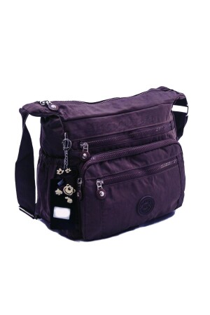 Klinkir Damen Messenger Bag Multi-Pocket Cross Strap Regenabweisender Stoff 5835 - 1