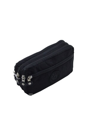 Klinkir Multi-Pocket Wallet Clutch Bag Umhängetasche Regenfeste Damen Messenger Bag Schwarz Farbe 15C - 1
