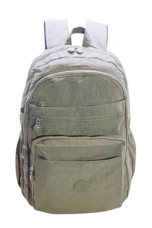 Klinkir Schulranzen, regenfest, mehrere Taschen, leichter Stoff, High School, Mittelschule, Schulranzen, Damen-Rucksack mit Glocke, 3-1C - 1