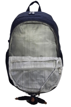 Klinkir Schulranzen, regenfest, mehrere Taschen, leichter Stoff, High School, Mittelschule, Schulranzen, Damen-Rucksack mit Glocke, 3-1C - 7