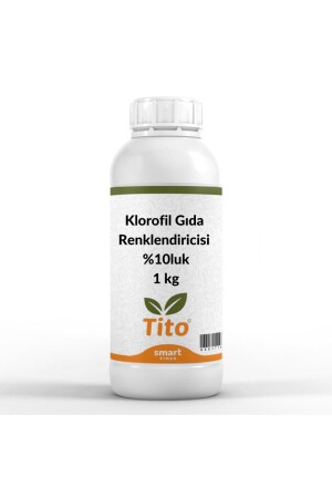 Klorofil Gıda Renklendiricisi Sıvı Suda Çözünür %10'lik E141ii 1 Kg - 1