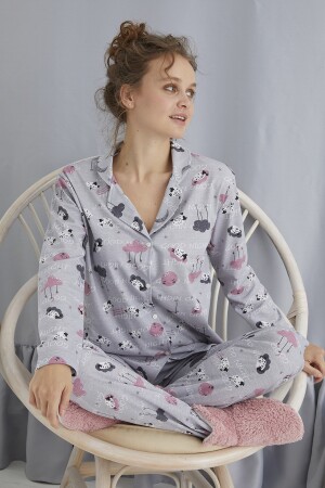 KNÖPFE-PYJAMA-SET 451 - 1