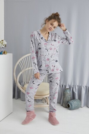 KNÖPFE-PYJAMA-SET 451 - 2