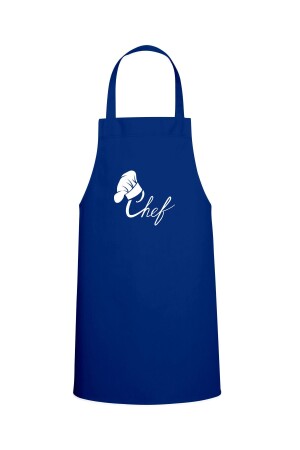 Koch-Küchenschürze mit Aufdruck „Chef Written Special“ Saks Blue TTMO0114 - 1